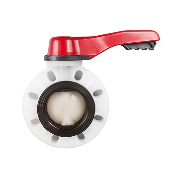 BUTTERFLY VALVE(LEVER) PVDF
